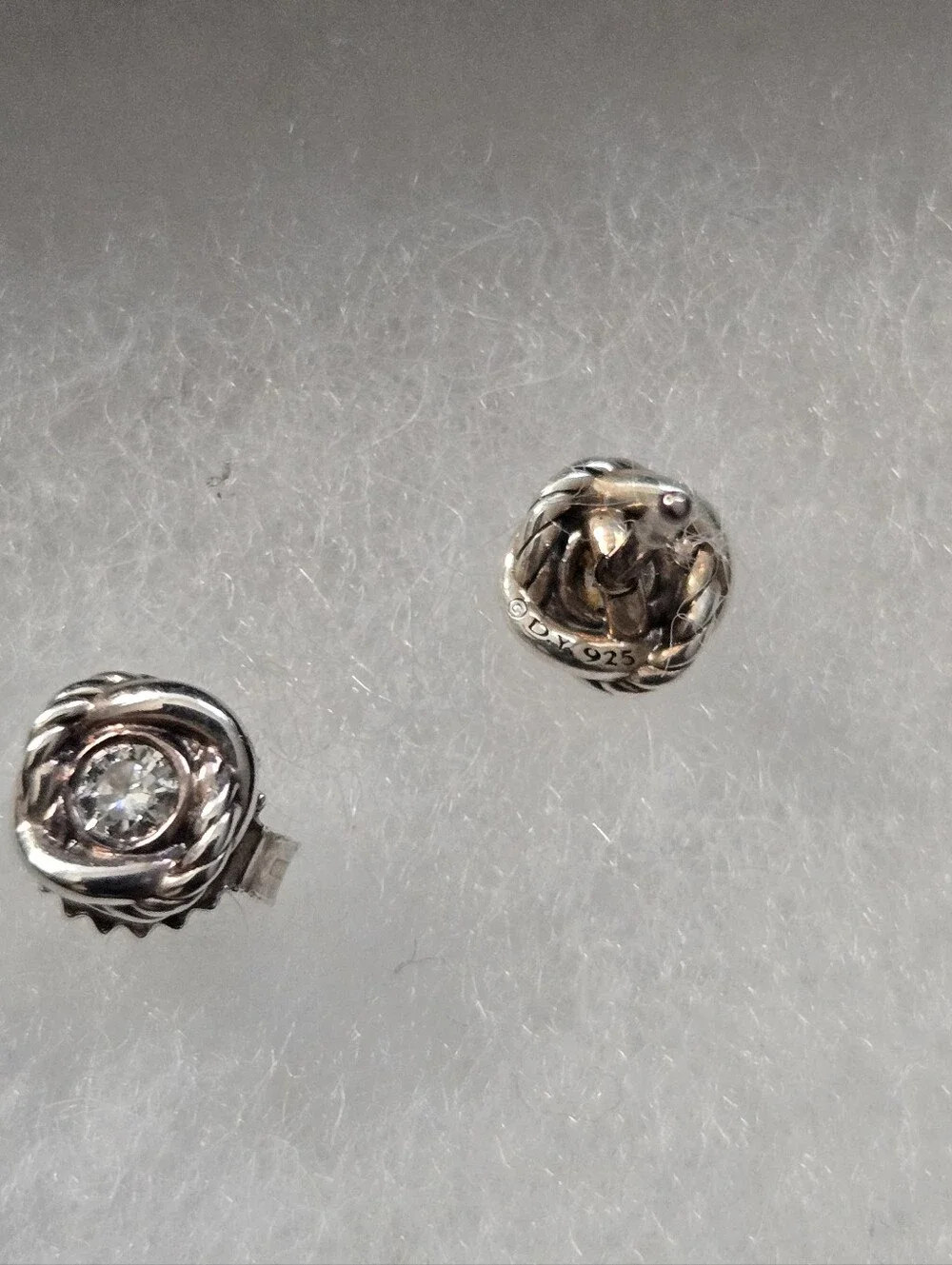 David Yurman Infinity Stud Earrings